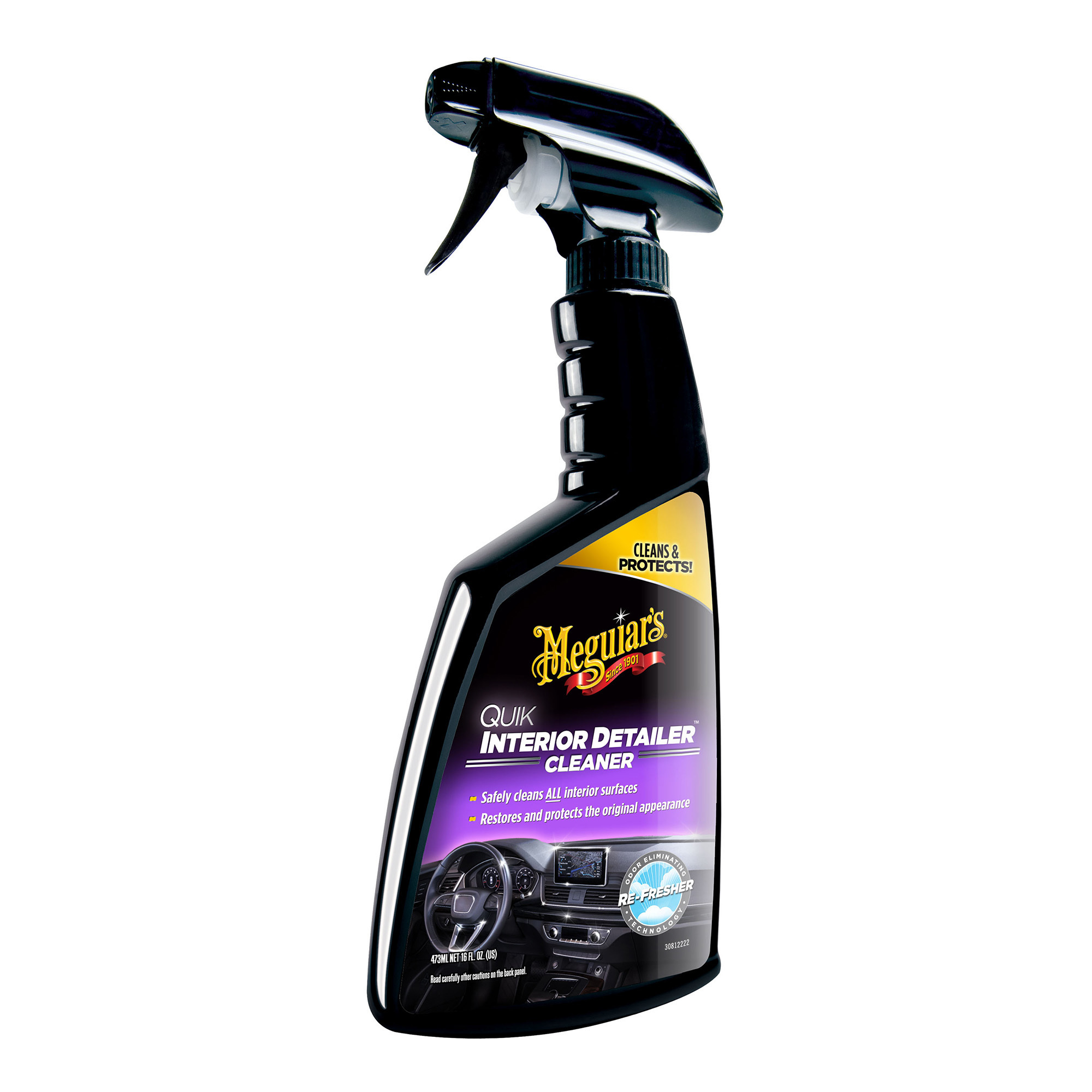 Meguiars, Quik Car Interior Detailer Spray, 16oz., Model# G13616
